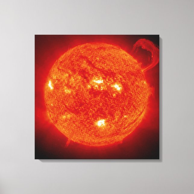 The Sun Canvas Print (Front)