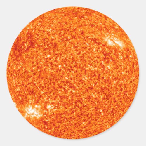 The Sun Classic Round Sticker