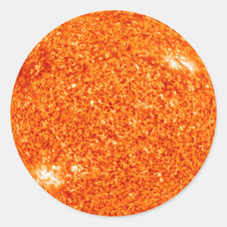 The Sun Classic Round Sticker