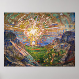 The Sun | Edvard Munch | Poster