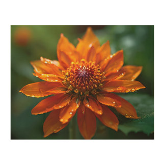 The Sun flower-Wood Wall Art