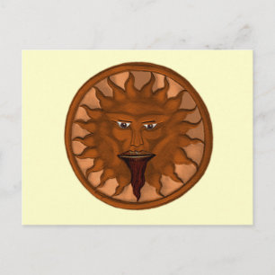 The Sun God (Ra) (Bronze) Postcard