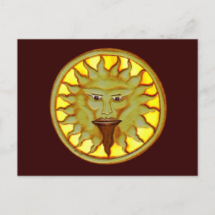 The Sun God (Ra) Postcard