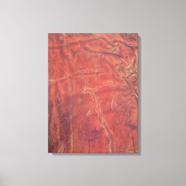 The Sun II Stretched Canvas Print (Front)