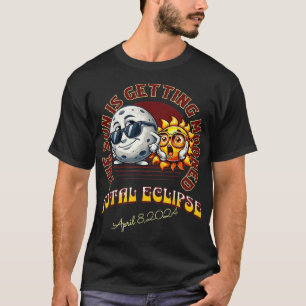 The Sun Is Getting Mooned Total Solar Eclipse 2024 T-Shirt