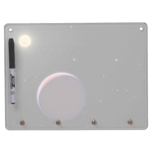 The Sun_Like Star Kepler 51  Three Giant Planets Dry Erase Board With Keychain Holder