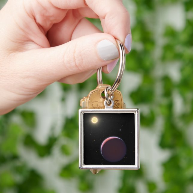 The Sun-Like Star Kepler 51 & Three Giant Planets. Keychain (Hand)
