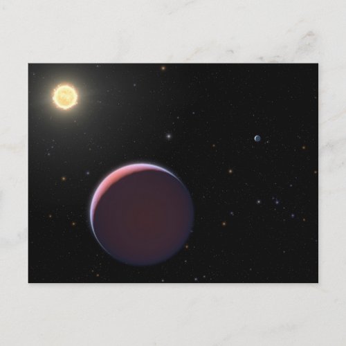 The Sun_Like Star Kepler 51  Three Giant Planets Postcard