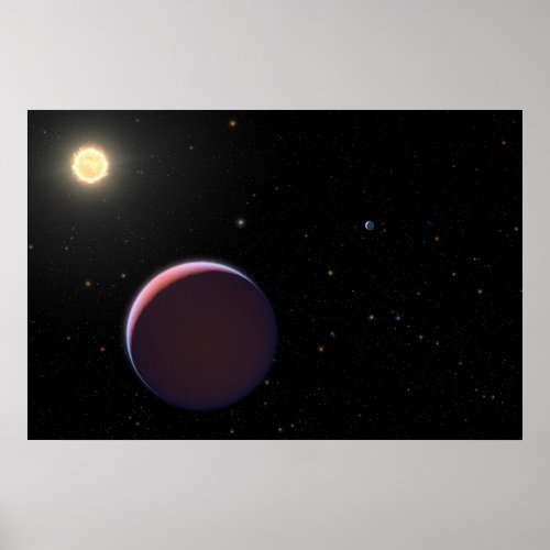 The Sun_Like Star Kepler 51  Three Giant Planets Poster