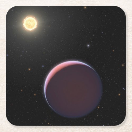 The Sun_Like Star Kepler 51  Three Giant Planets Square Paper Coaster