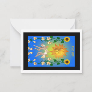 The Sun - Notecard