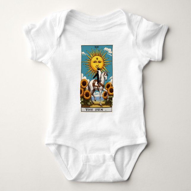 The Sun Penguin Tarot T-Shirt (Front)