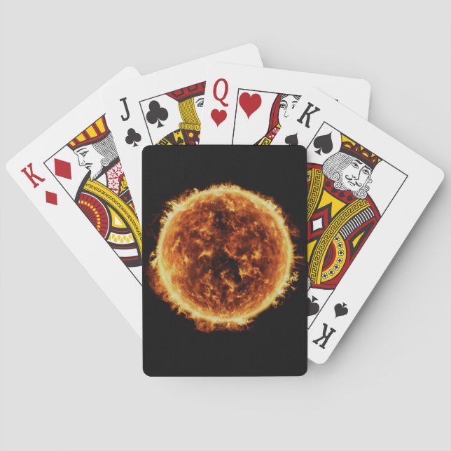 The Sun Poker Cards (Back)