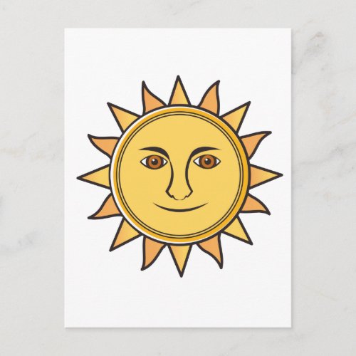 The Sun Postcard