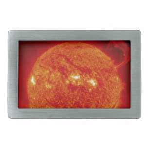 The Sun Rectangular Belt Buckle