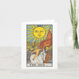 The Sun - Rider Waite Smith tarot Card