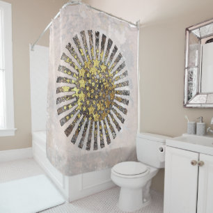 The Sun Shower Curtain