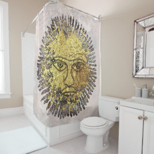 The Sun Shower Curtain