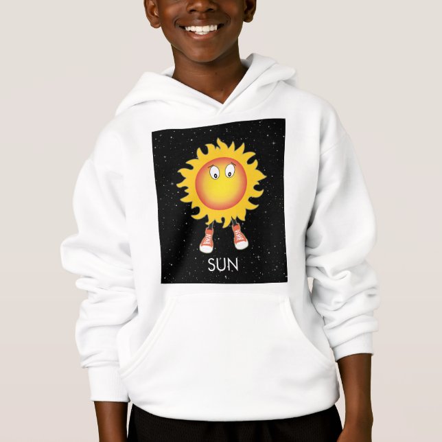 The Sun & Stars in Space Hoodie (Front)