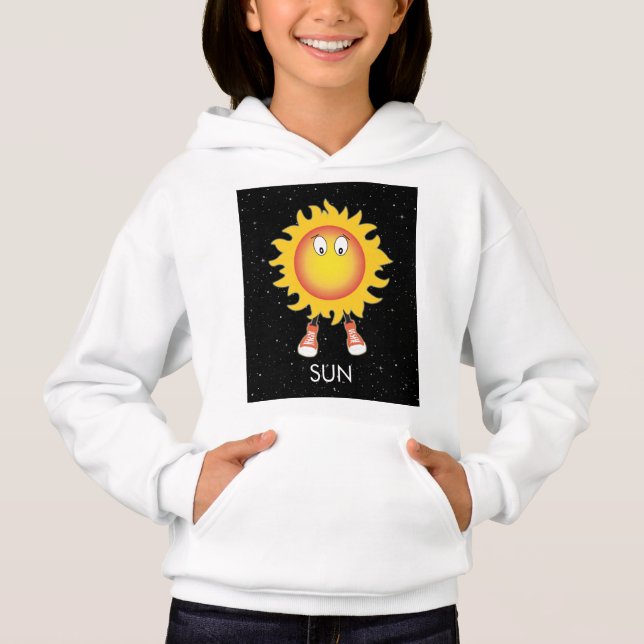 The Sun & Stars in Space Hoodie (Front)