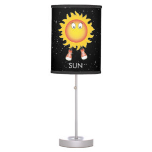 The Sun & Stars in Space Table Lamp