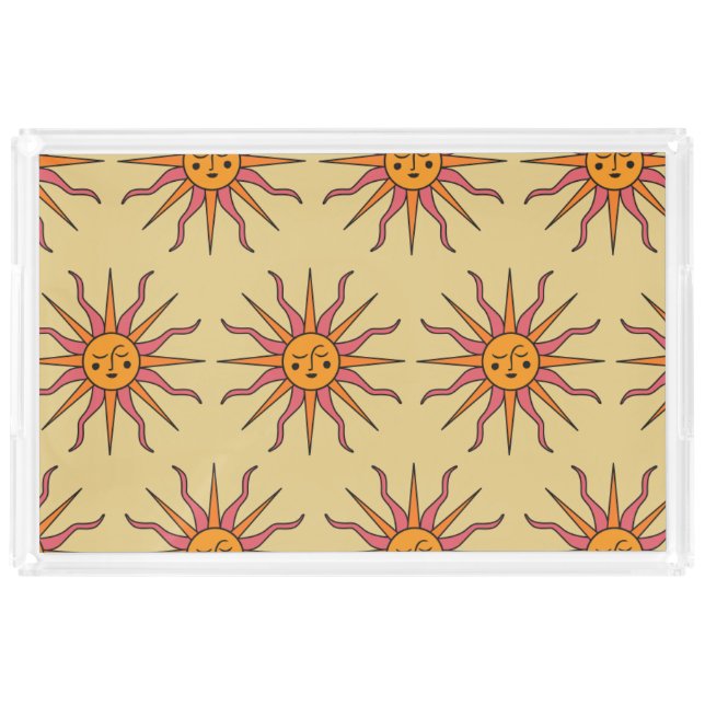 The Sun - Tarot Acrylic Tray (Front)