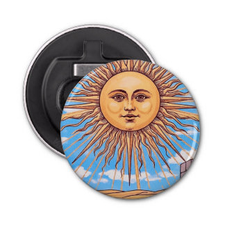 The Sun Tarot card Bottle Opener