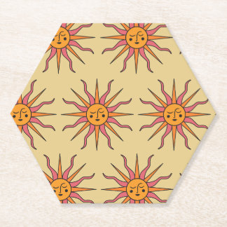 The Sun - Tarot Paper Coaster