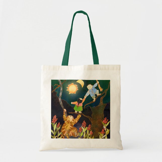 The Sun & The Moon: Korean Folk Tale Tote Bag (Front)