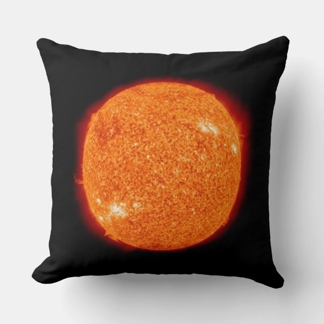The Sun Throw Pillow (Front)