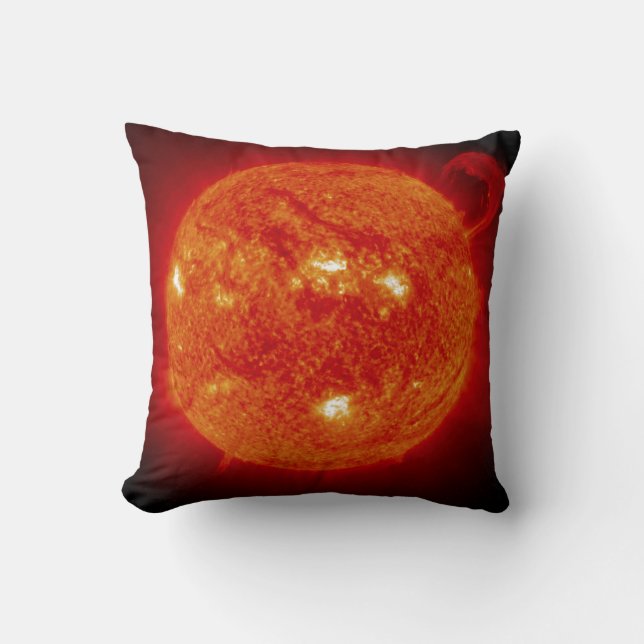 The Sun Throw Pillow (Front)