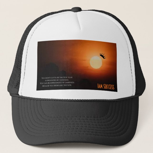 THE SUN TRUCKER HAT (Front)