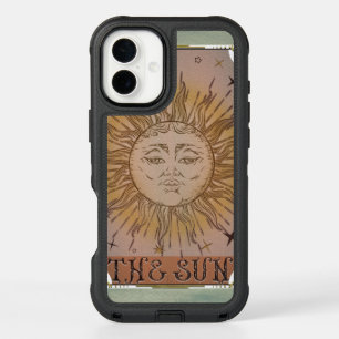 The Sun Vintage Tarot Card Celestial Art iPhone 16 Plus Case