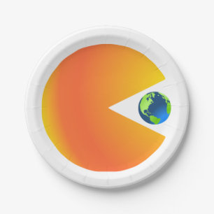 The Sun Will Swallow the Earth Paper Plates