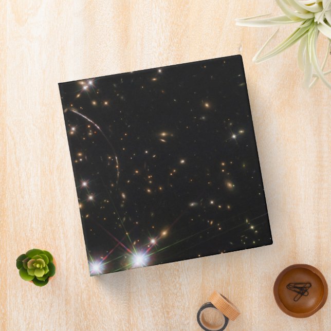 The Sunburst Arc In A Massive Galaxy Cluster 3 Ring Binder (In Situ)