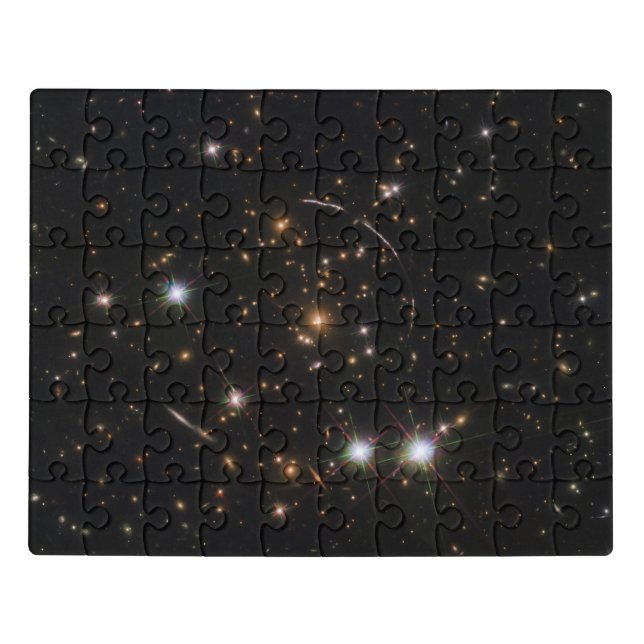 The Sunburst Arc In A Massive Galaxy Cluster Jigsaw Puzzle (Puzzle Horizontal)