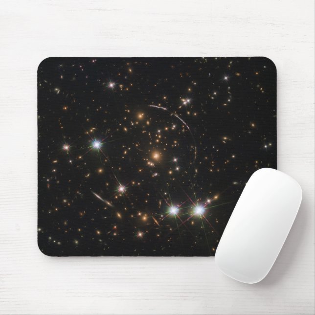 The Sunburst Arc In A Massive Galaxy Cluster Mouse Pad (With Mouse)