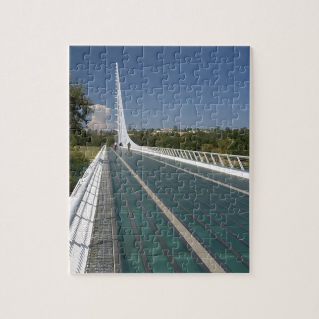 The Sundial Bridge at Turtle Bay Jigsaw Puzzle (Vertical)
