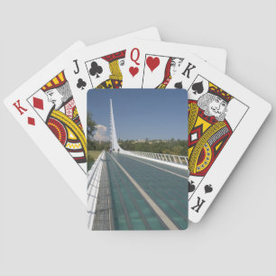 The Sundial Bridge at Turtle Bay Poker Cards