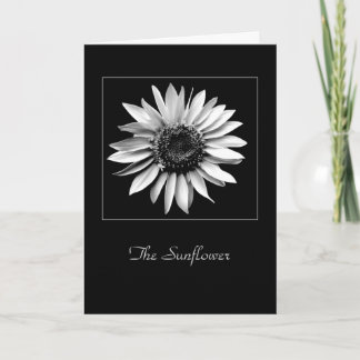 'The Sunflower' Blank Greeting Card