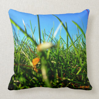 The Sunflower Grass Pill Throw Pillow