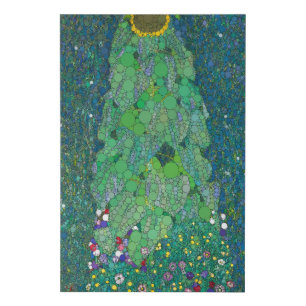 The Sunflower, Infinity Dots by After Gustav Klimt Faux Canvas Print