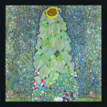 The sunflower painting by Gustav Klimt  Poster<br><div class="desc">The sunflower painting by Gustav Klimt</div>