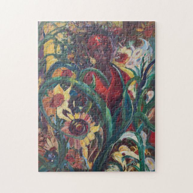 The Sunflower Woman #1 Puzzle (Vertical)