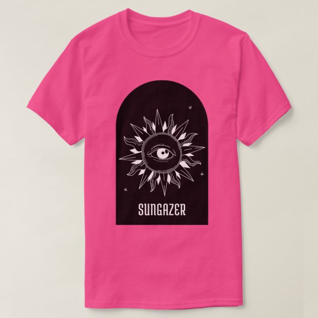 The Sungazer sun with eye T-Shirt (Design Front)