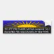 The Sunrise of ASL Bumper Sticker | Zazzle