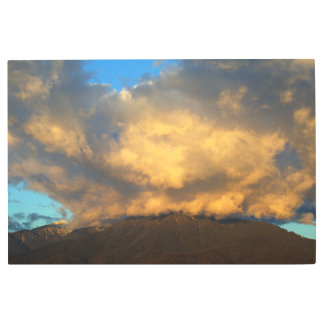 The Sunset Cloud Explosion Metal Print