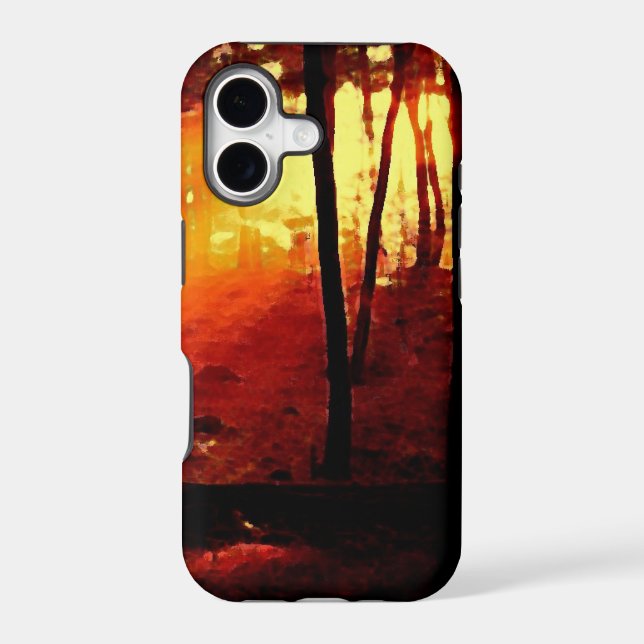 The sunset oil  _iphone5 iphone case (Back)