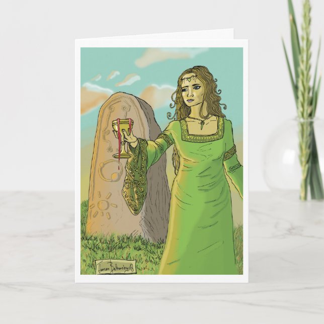 The Sunset Thanksgiving greetings card (Front)