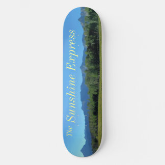 The Sunshine Express Skateboard Deck